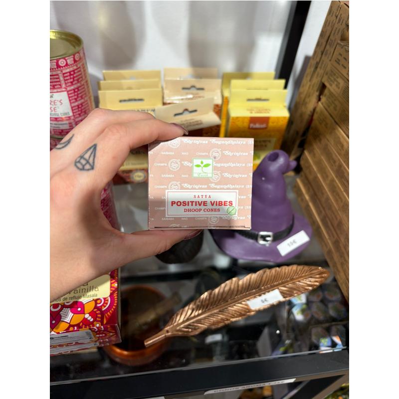 Conos con aroma Incienso Satya Positive Vibes