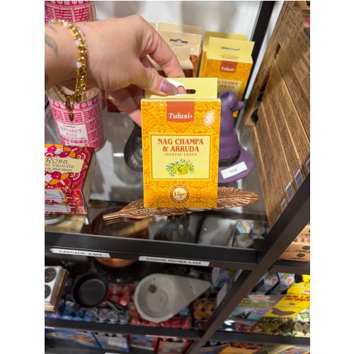 Conos con aroma Incienso Tulasi Nag Champa & Arruda
