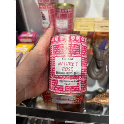 Conos Incienso Goloka Nature's Rose