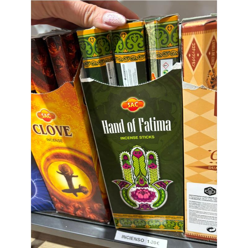 Incienso Sac Hand of Fatima