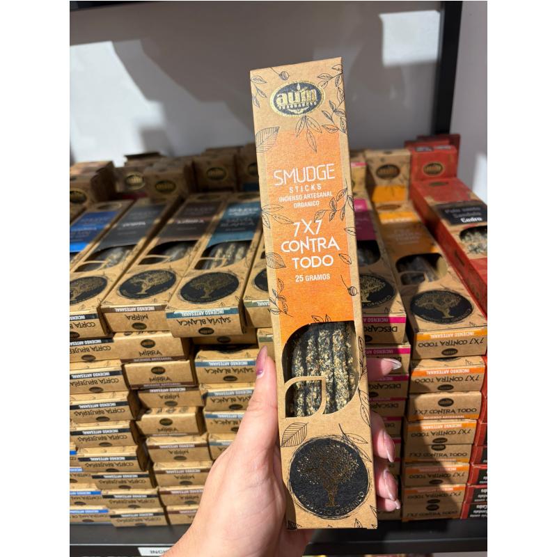 Incienso Smudge 7x7 contra todo