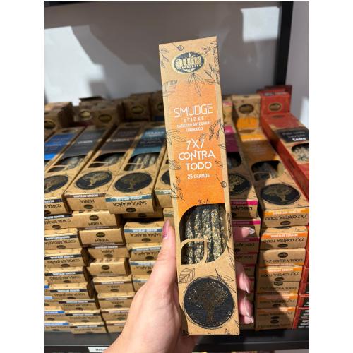 Incienso Smudge 7x7 contra todo