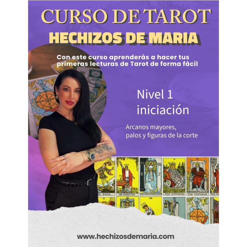 Curso de Tarot iniciación por Hechizos de María