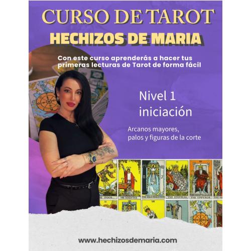 Curso de Tarot iniciación por Hechizos de María