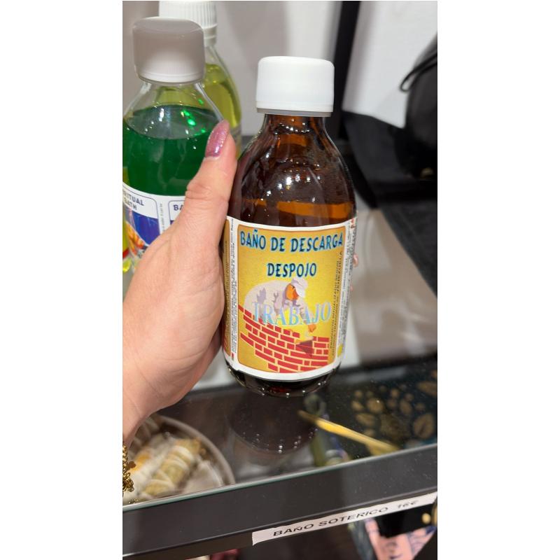 Baño de descarga y despojo (Trabajo)