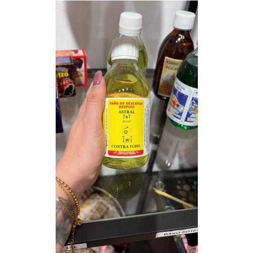 Baño de descarga y despojo (Astral 7x7 contra todo)