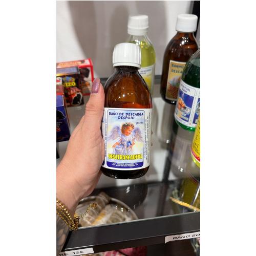 Baño de descarga y despojo (Desatrancadera)