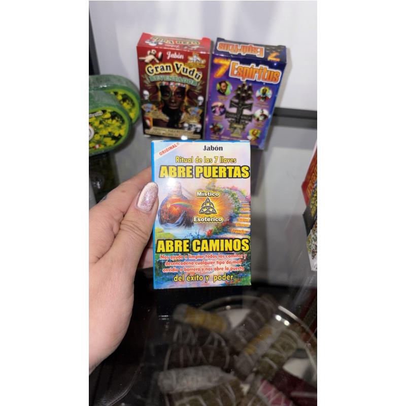 Jabon ritual de las 7 llaves abre puertas