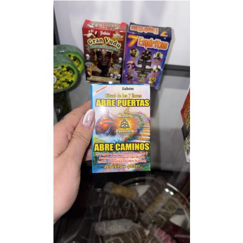 Jabon ritual de las 7 llaves abre puertas