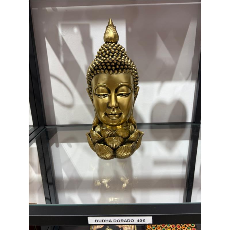 Budha dorado de la suerte