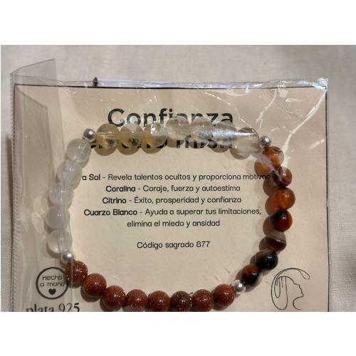 Pulsera Cod. Sagr. Confianza en uno mismo
