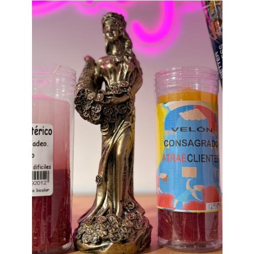 Diosa de la fortuna también conocida como abundia