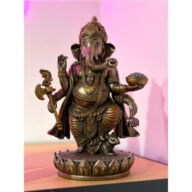 Ganesha efecto bronce
