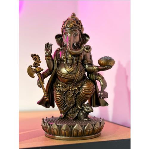 Ganesha efecto bronce