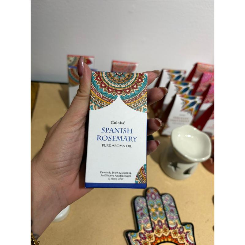 Difusor Goloka Spanish Rosemary - Pure Aroma Oil